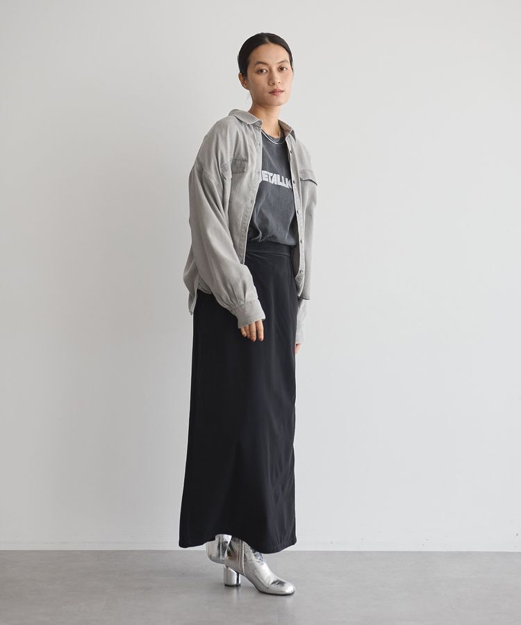 GARAGE OF GOOD CLOTHING「ヴィンテージ加工ショート丈シャツ」|シャツ・ブラウス|