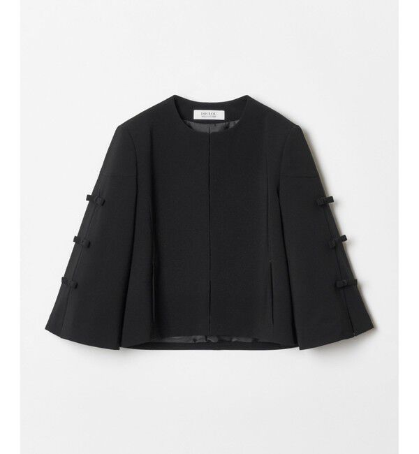LOULOU WILLOUGHBY「《ドラマ着用》【LOULOU WILLOUGHBY】ダブルクロスリボンジャケット」|その他|