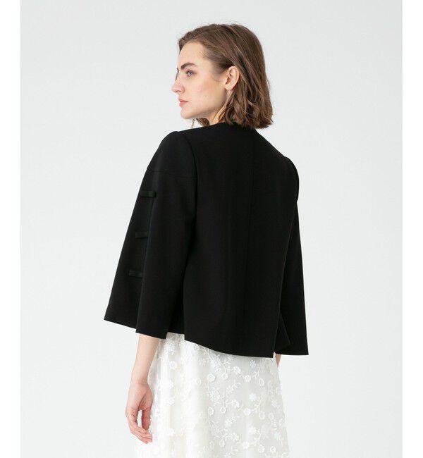 LOULOU WILLOUGHBY「《ドラマ着用》【LOULOU WILLOUGHBY】ダブルクロスリボンジャケット」|その他|