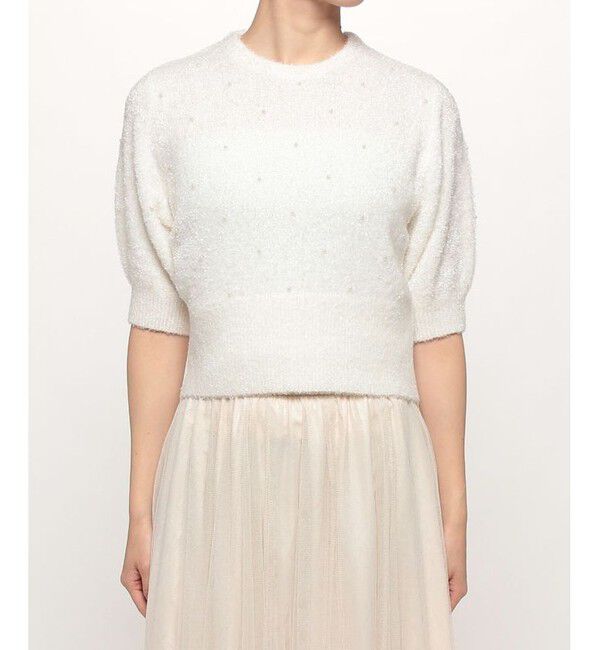 LOULOU WILLOUGHBY「【LOULOU WILLOUGHBY】パールスタッズプルオーバー」|その他|