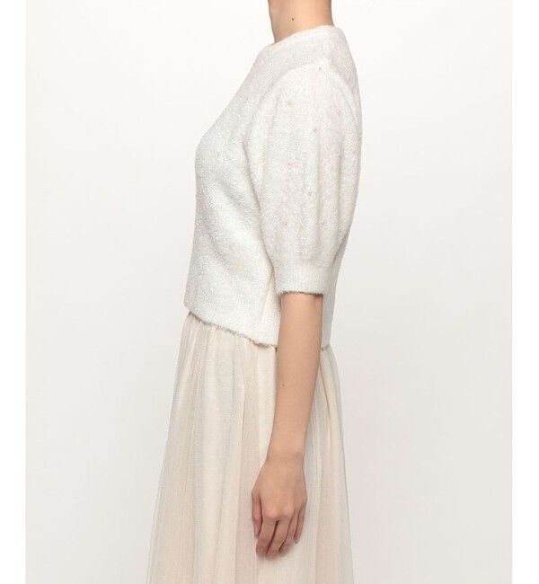 LOULOU WILLOUGHBY「【LOULOU WILLOUGHBY】パールスタッズプルオーバー」|その他|