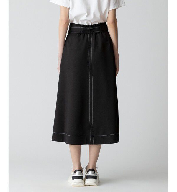 allureville「リノツイルステッチフレアースカート」|フレア|