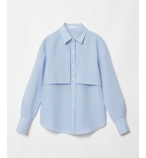 allureville「タイディティールストライプシャツ」|シャツ・ブラウス|