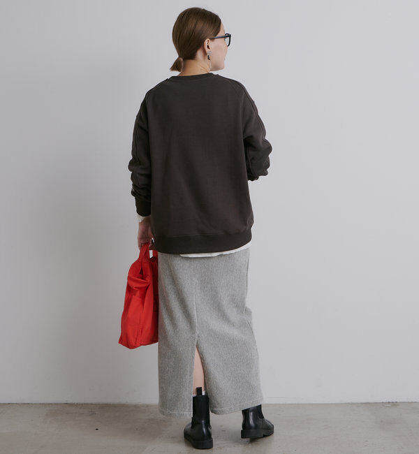  「【低身長・高身長対応】ストレッチコールスカート」|スカート|