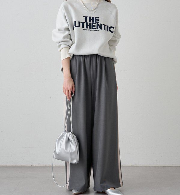  「ジャガードロゴニットプルオーバー」|キャミソール|