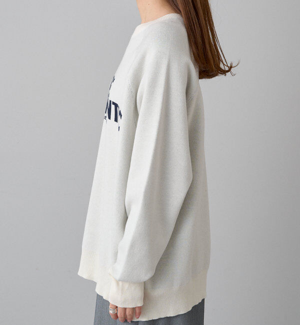  「ジャガードロゴニットプルオーバー」|キャミソール|