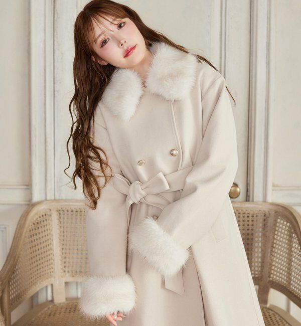 HolidayCollection】ファー付マルチロングコート｜ルミネの
