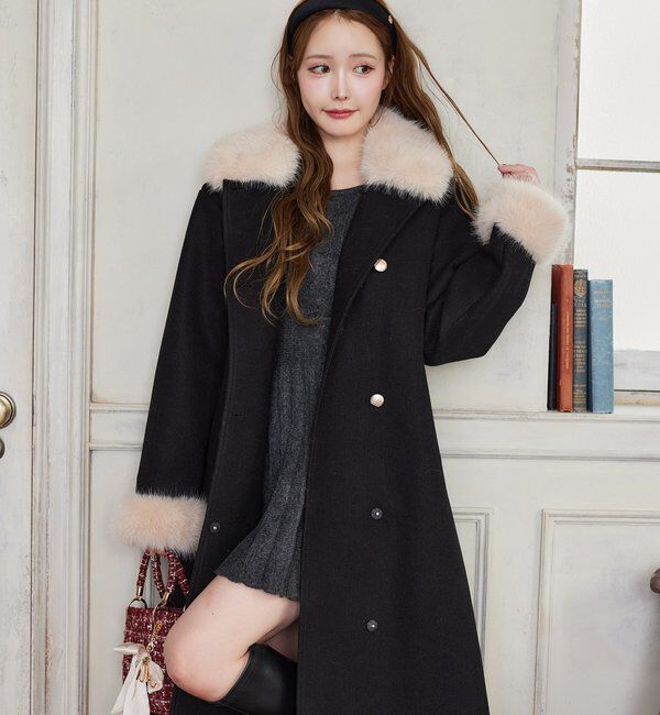 HolidayCollection】ファー付マルチロングコート｜ルミネの