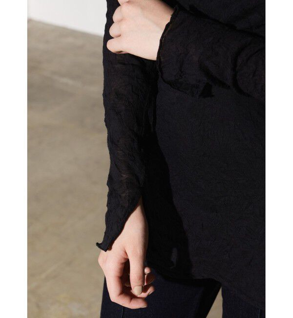 MIDIUMISOLID「MIDIUMISOLID for Ladies シアーハイネックインナー」|Tシャツ・カットソー|