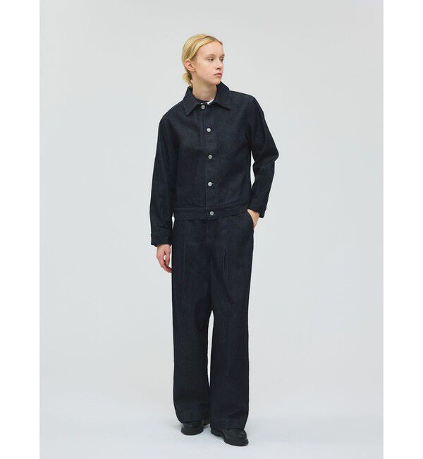 mizuiro ind「mizuiro ind ワイドデニムスラックス」|その他|