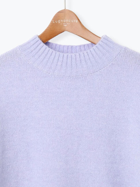 Lugnoncure「ウール混ふわふわハイネックニット」|ニット・セーター|