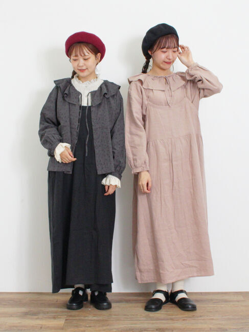 Samansa Mos2「【Slow linen】柄アソートキャミワンピース」|ワンピース|