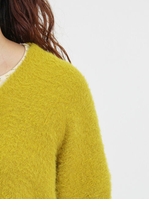 Samansa Mos2「◎シャギーキーネックニット」|ニット・セーター|