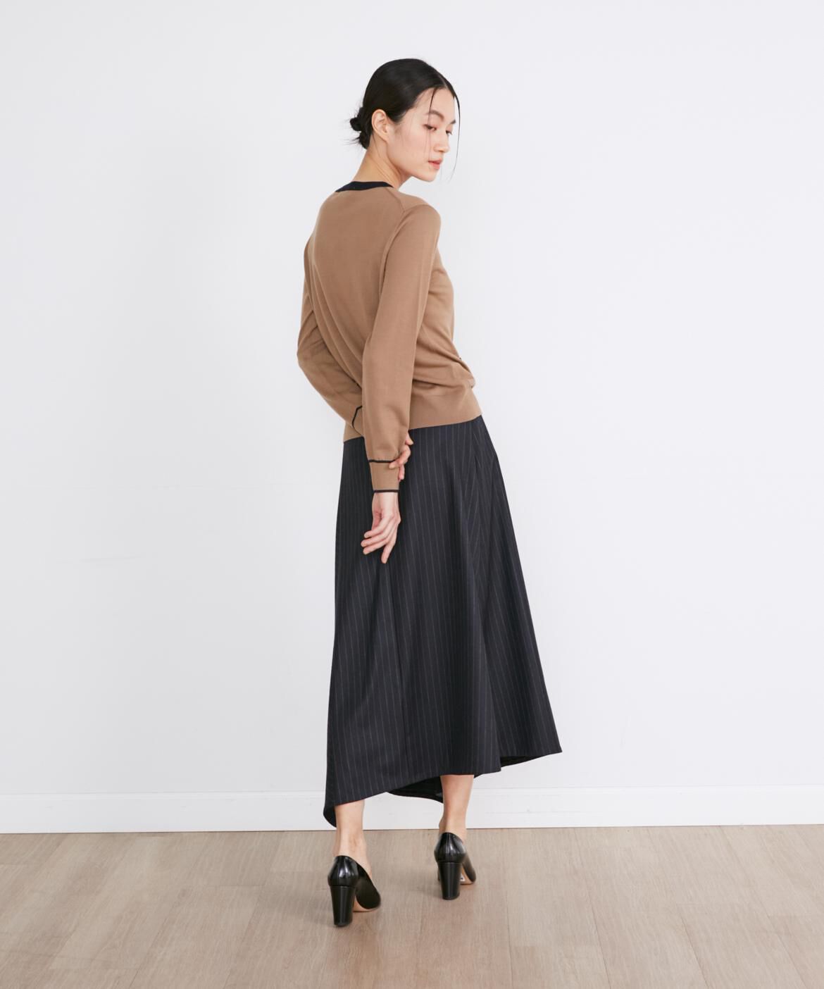 INED「ウールカーディガン」|カーディガン|