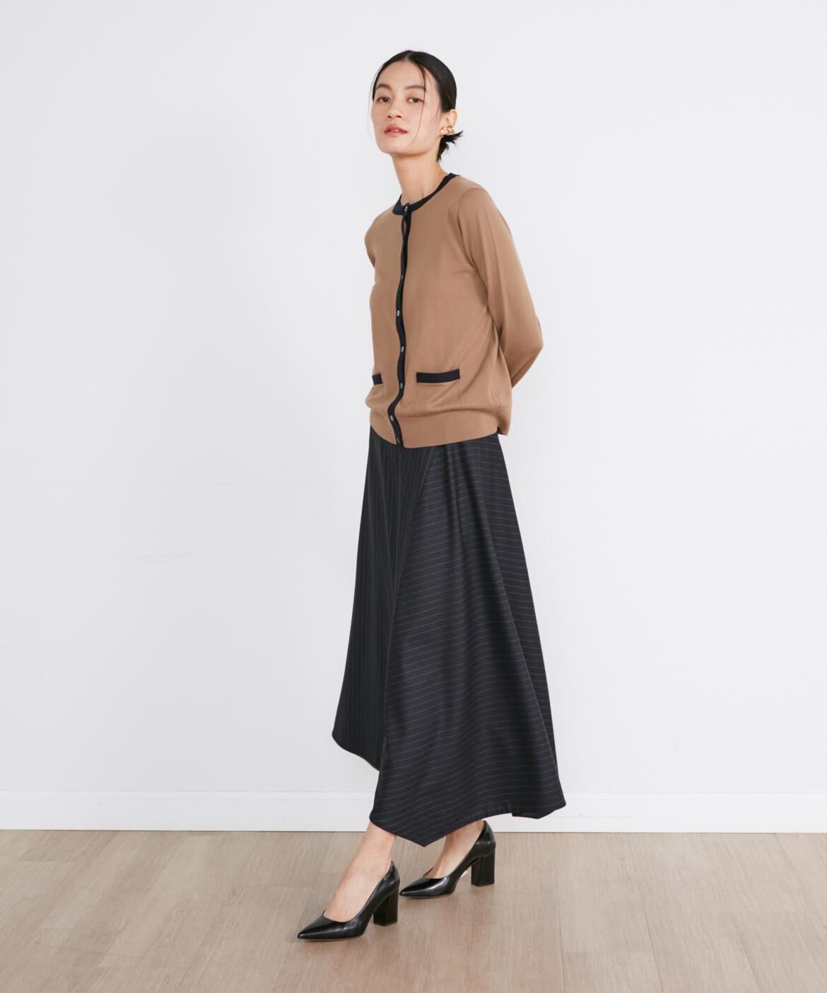 INED「ウールカーディガン」|カーディガン|