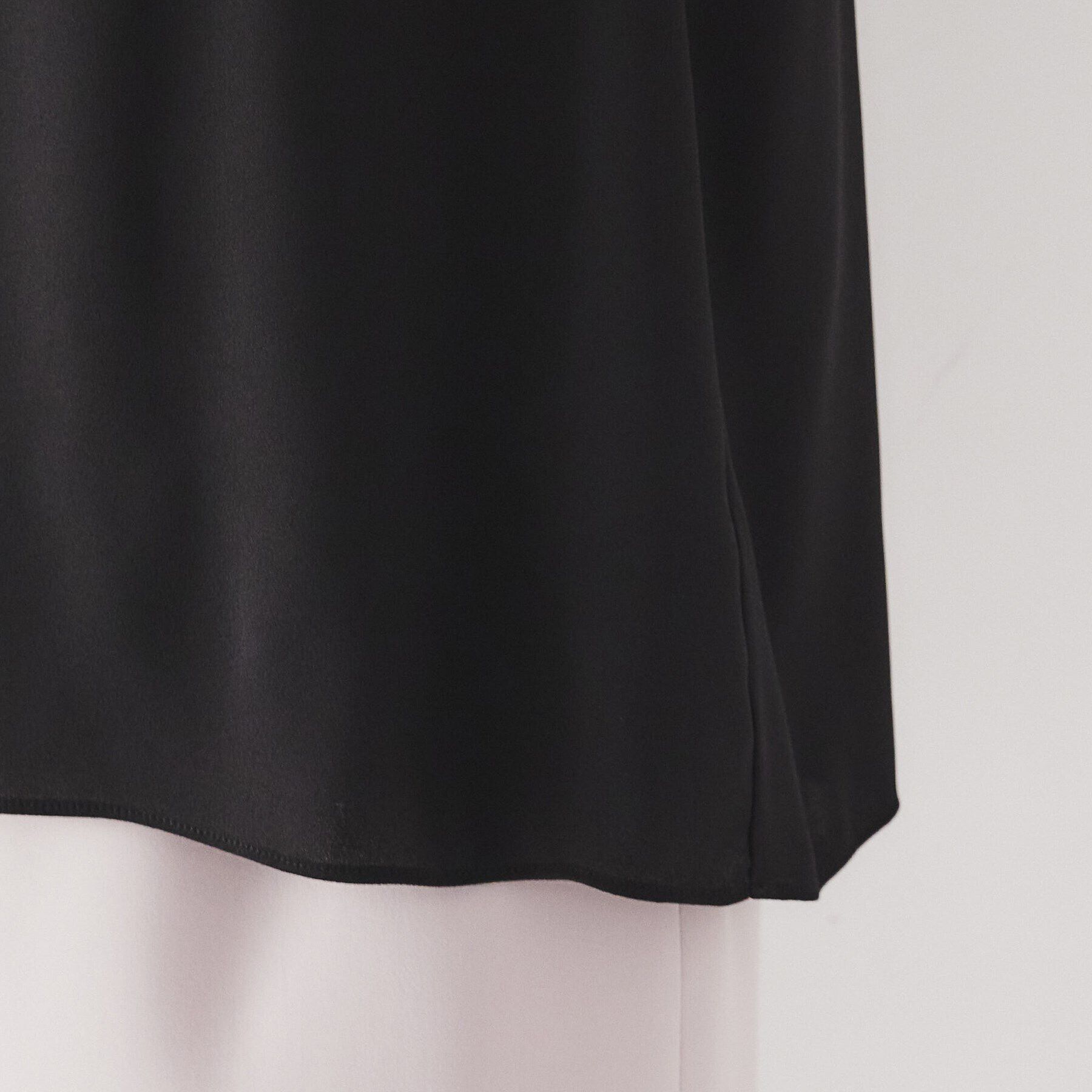 UNTITLED「【ストレッチ/華やかデザイン】フリルスタンドネックブラウス」|シャツ・ブラウス|