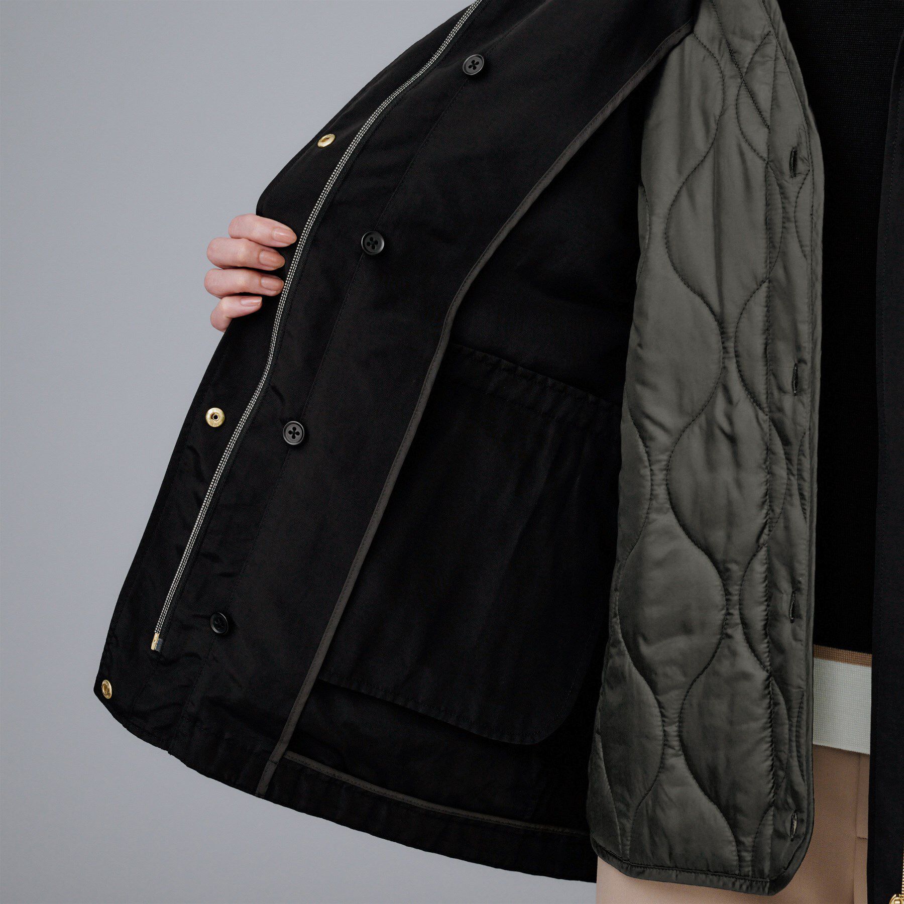 UNTITLED「【キルトライナー付／アウトドア】3WAYマウンテンパーカー」|ブルゾン・スタジャン|