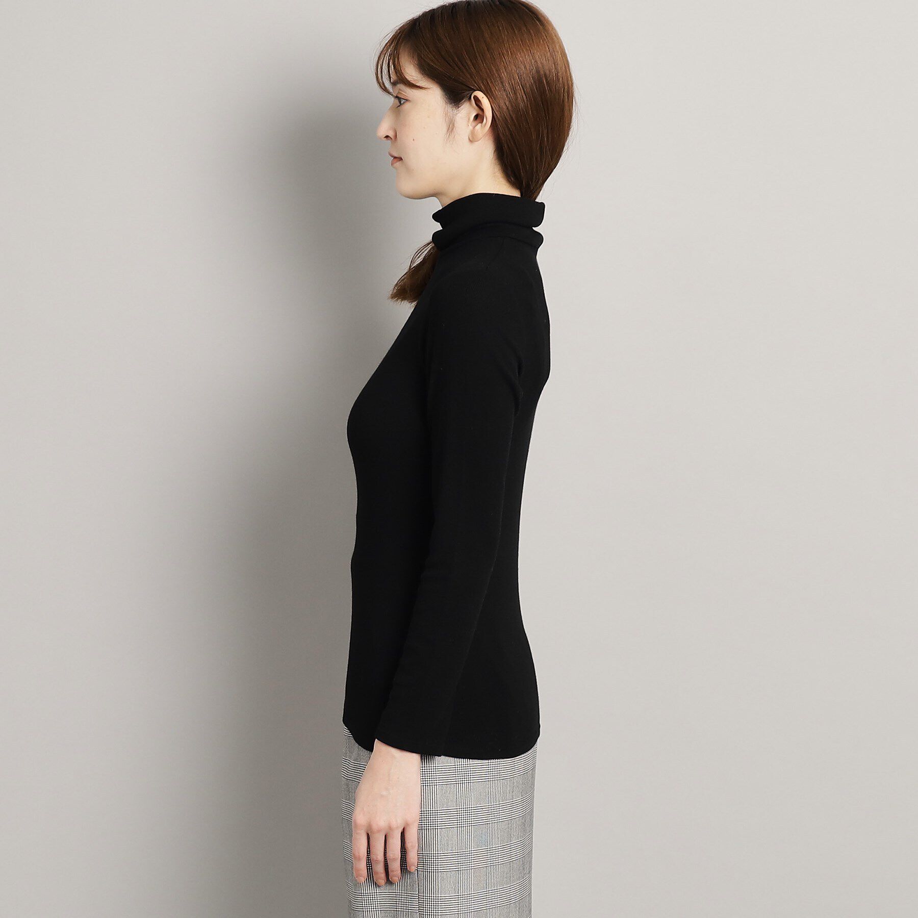 COUP DE CHANCE「【吸湿発熱・保湿】ハイネックジャージトップス」|Tシャツ・カットソー|