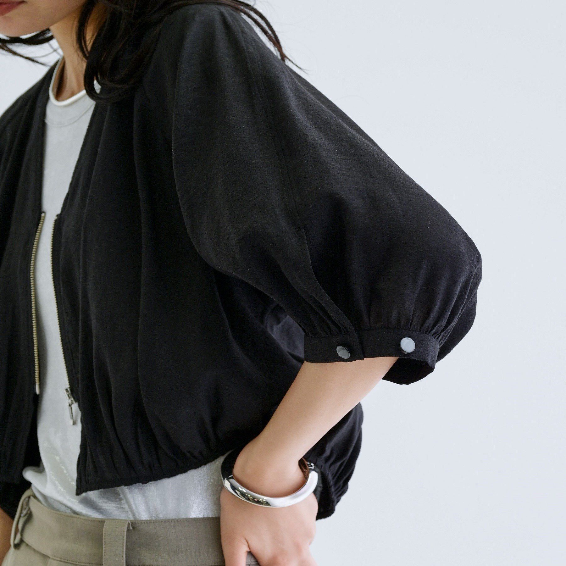 GALLEST「ジップアップライトブルゾン」|ブルゾン・スタジャン|