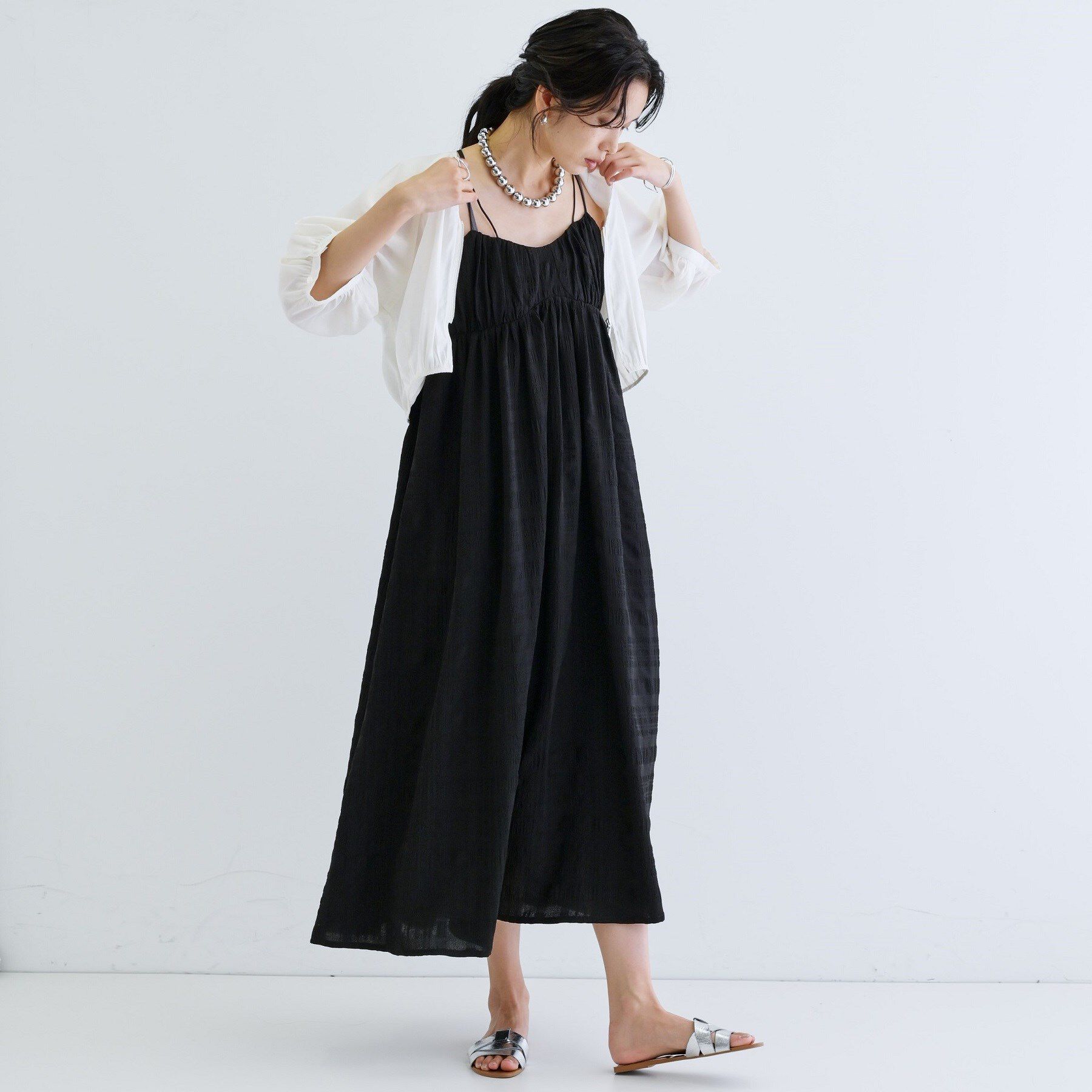 GALLEST「ジップアップライトブルゾン」|ブルゾン・スタジャン|