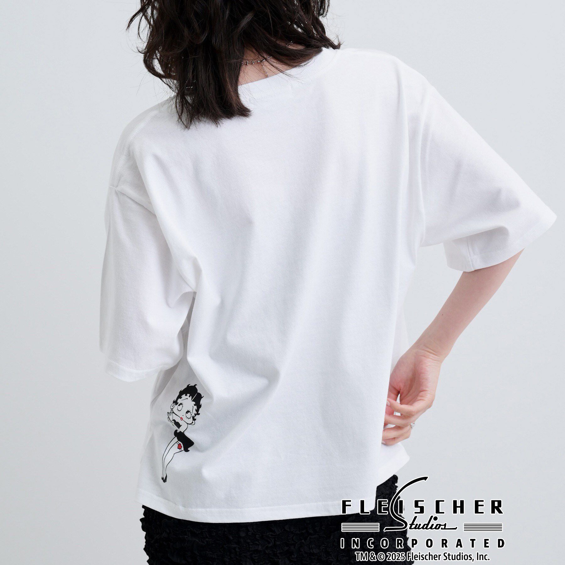 GALLEST「【Betty Boop(TM)】バックプリントワイドTシャツ」|Tシャツ・カットソー|