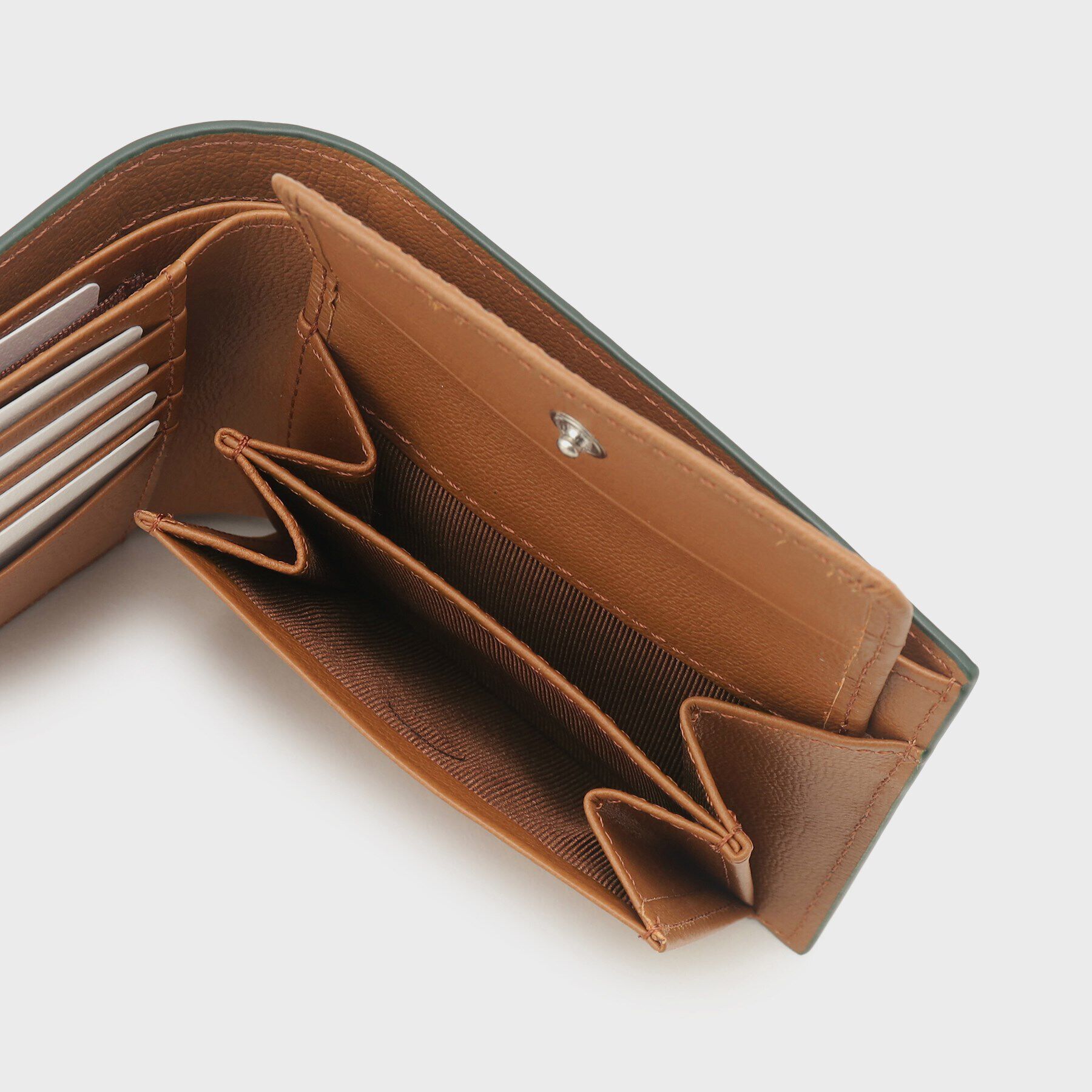 TAKEO KIKUCHI「ヘビタンレザー 2つ折り財布」|財布|