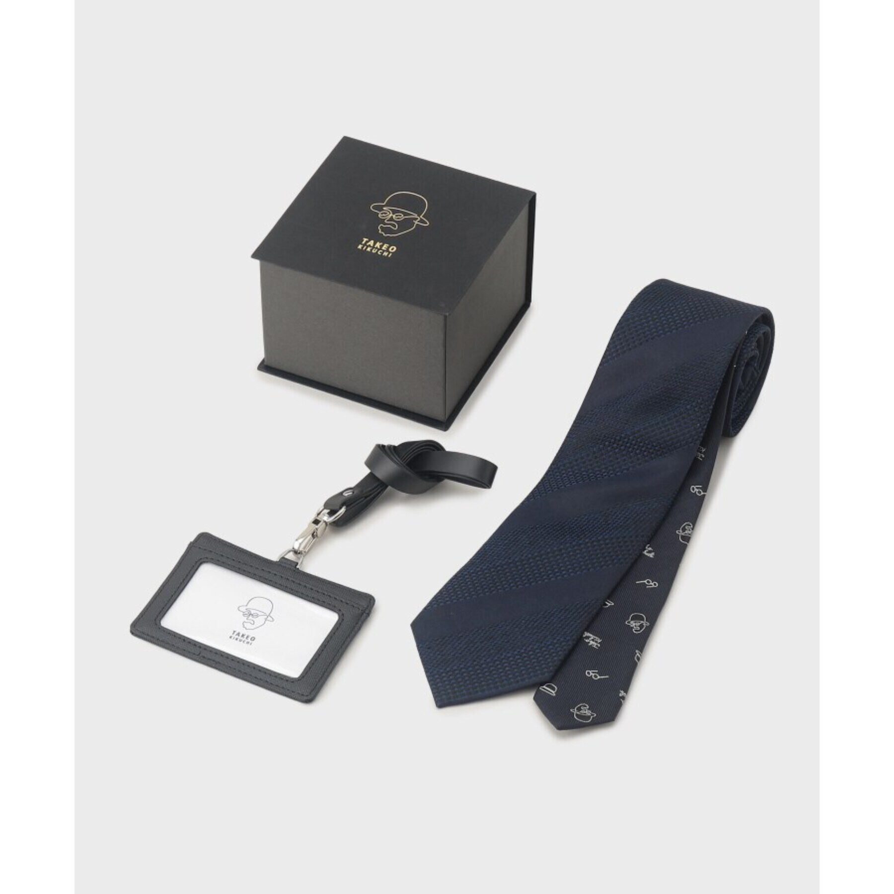 TAKEO KIKUCHI「【SPECIAL BOX】チェンジネクタイ&IDホルダー セット」|ネクタイ・蝶ネクタイ|