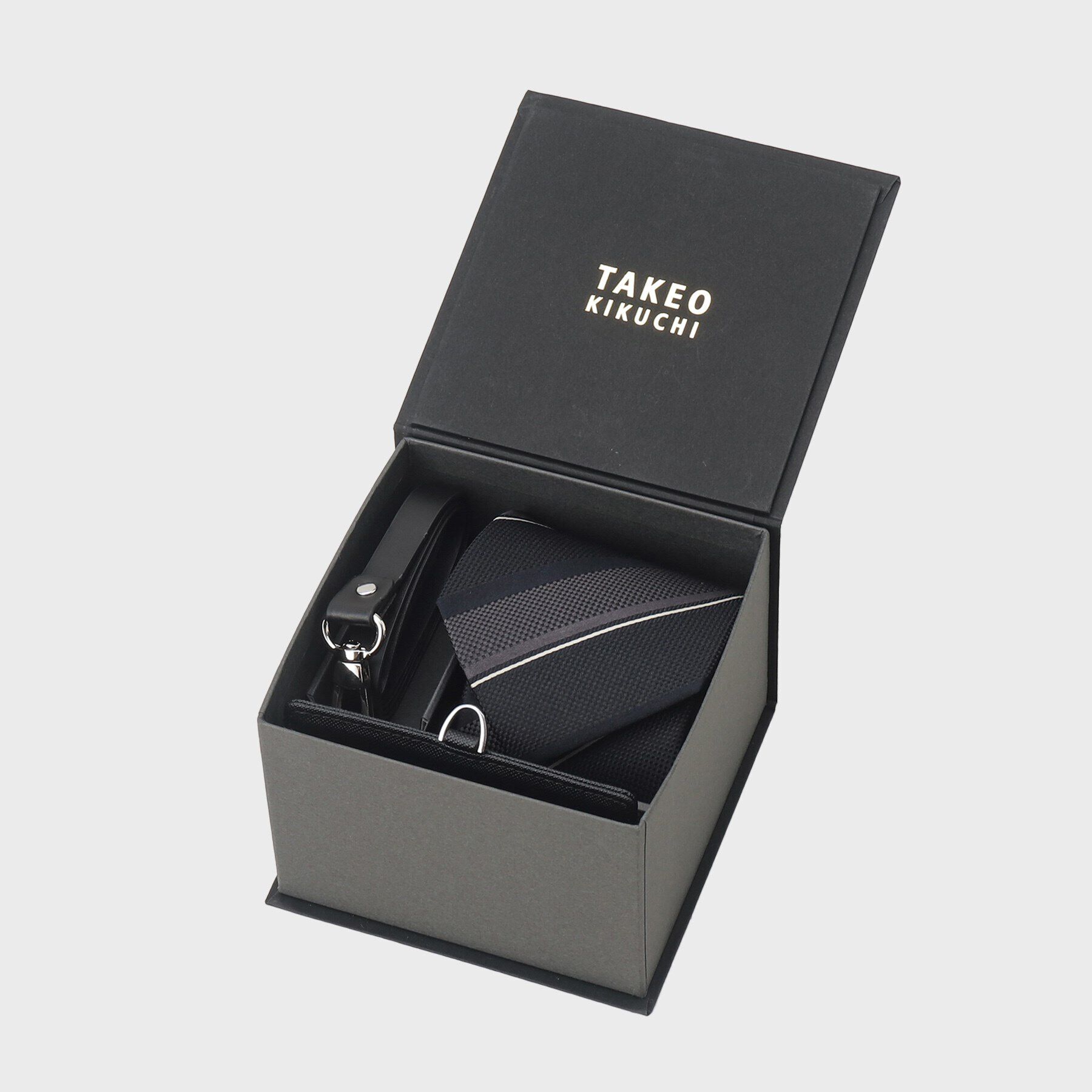 TAKEO KIKUCHI「【SPECIAL BOX】チェンジネクタイ&IDホルダー セット」|ネクタイ・蝶ネクタイ|