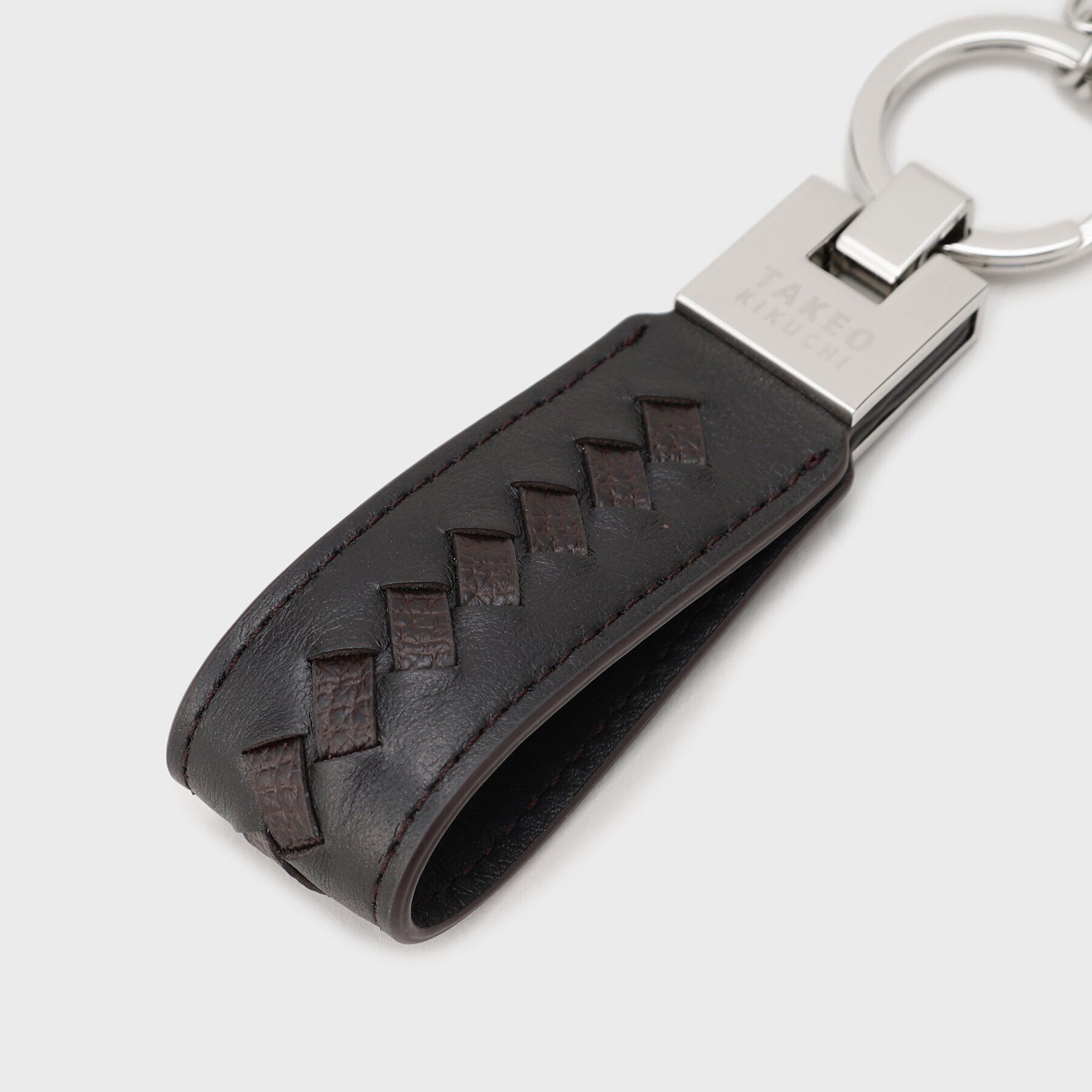 TAKEO KIKUCHI「イントレチャート キーホルダー」|キーケース|