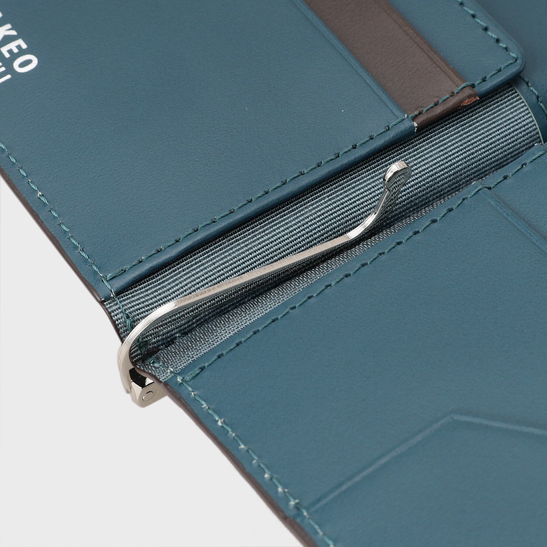 TAKEO KIKUCHI「【NEW レザーリップルシリーズ】マネークリップ付 サプレス ウォレット」|財布|