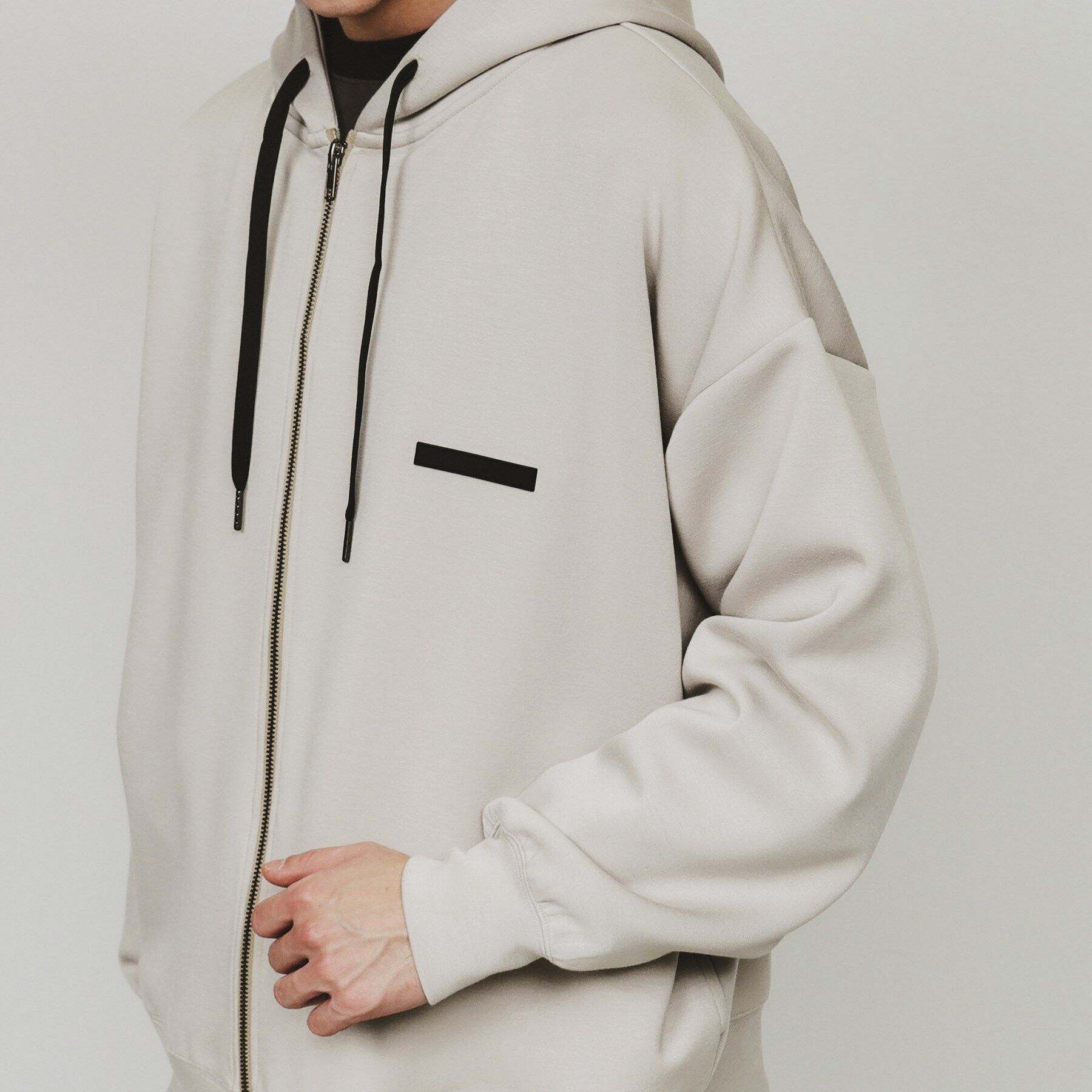 tk.TAKEO KIKUCHI「ワンポイントジップパーカー」|パーカー|