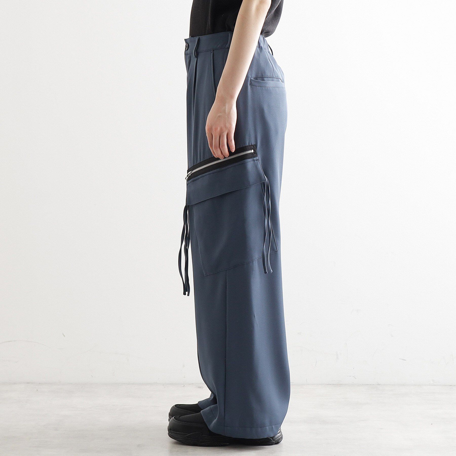 tk.TAKEO KIKUCHI「AラインサイドZIPカーゴパンツ」|その他|