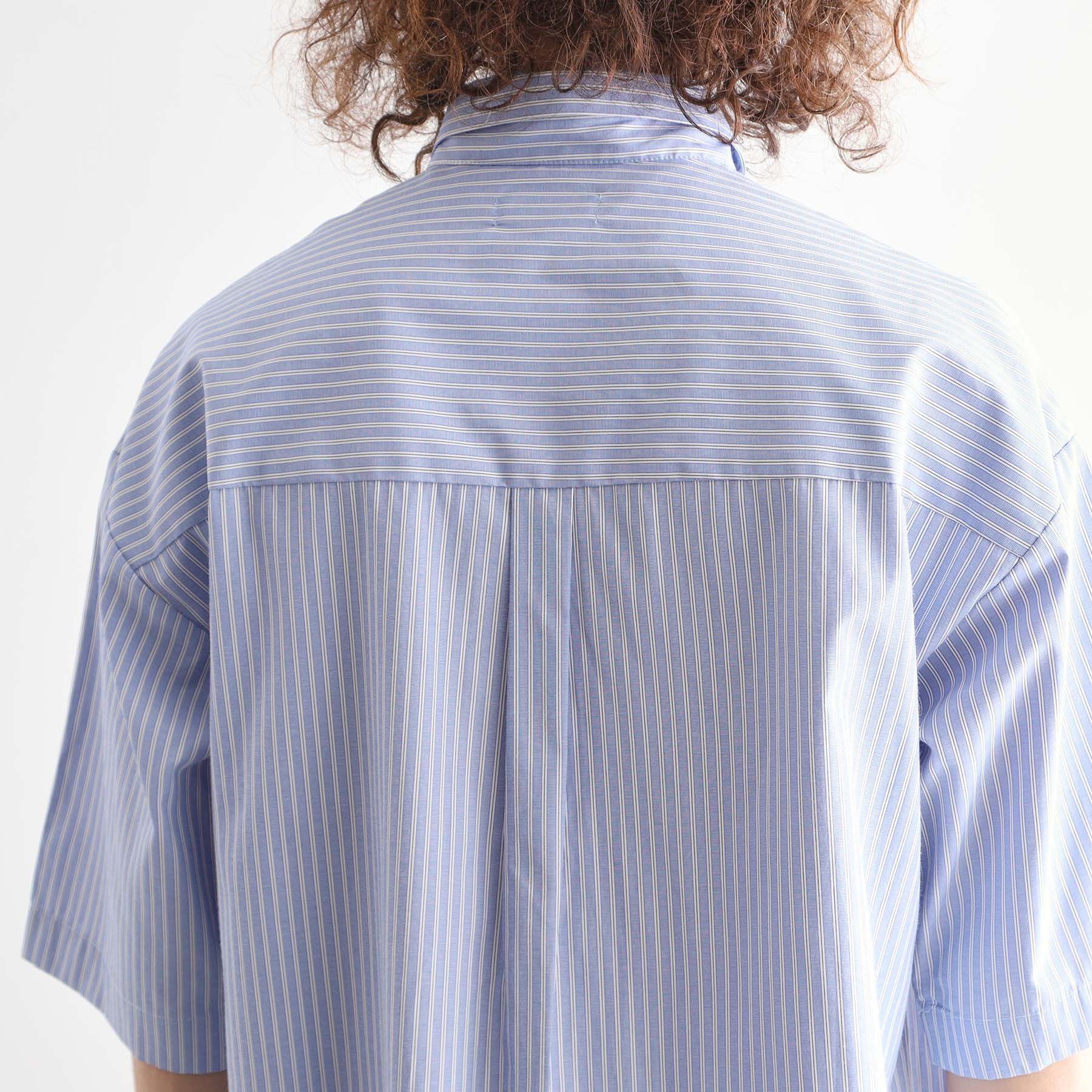 tk.TAKEO KIKUCHI「ストライプ刺繍シャツ」|シャツ・ブラウス|