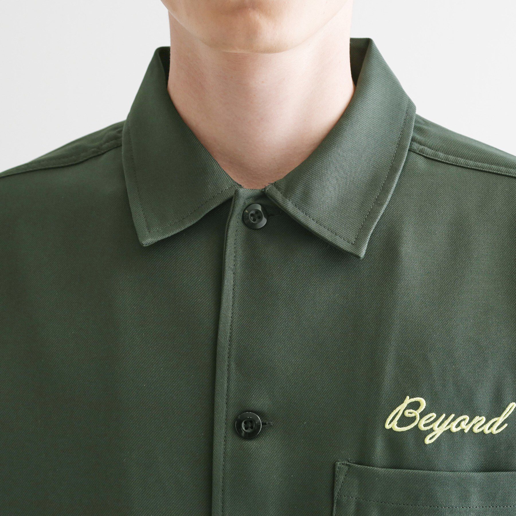 tk.TAKEO KIKUCHI「レイヤードバック刺繍シャツ」|シャツ・ブラウス|