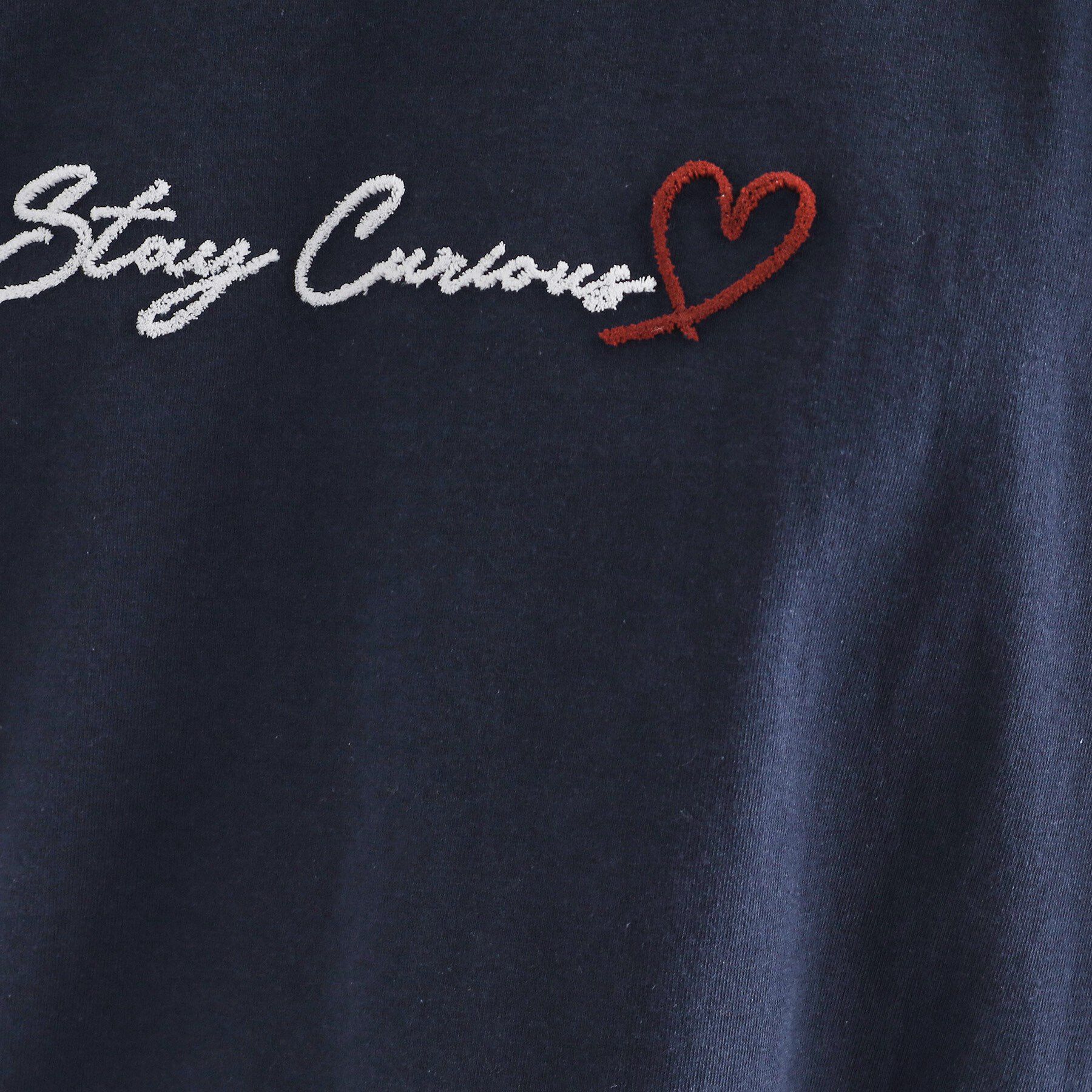 tk.TAKEO KIKUCHI「ハート＆フラワーTシャツ」|Tシャツ・カットソー|