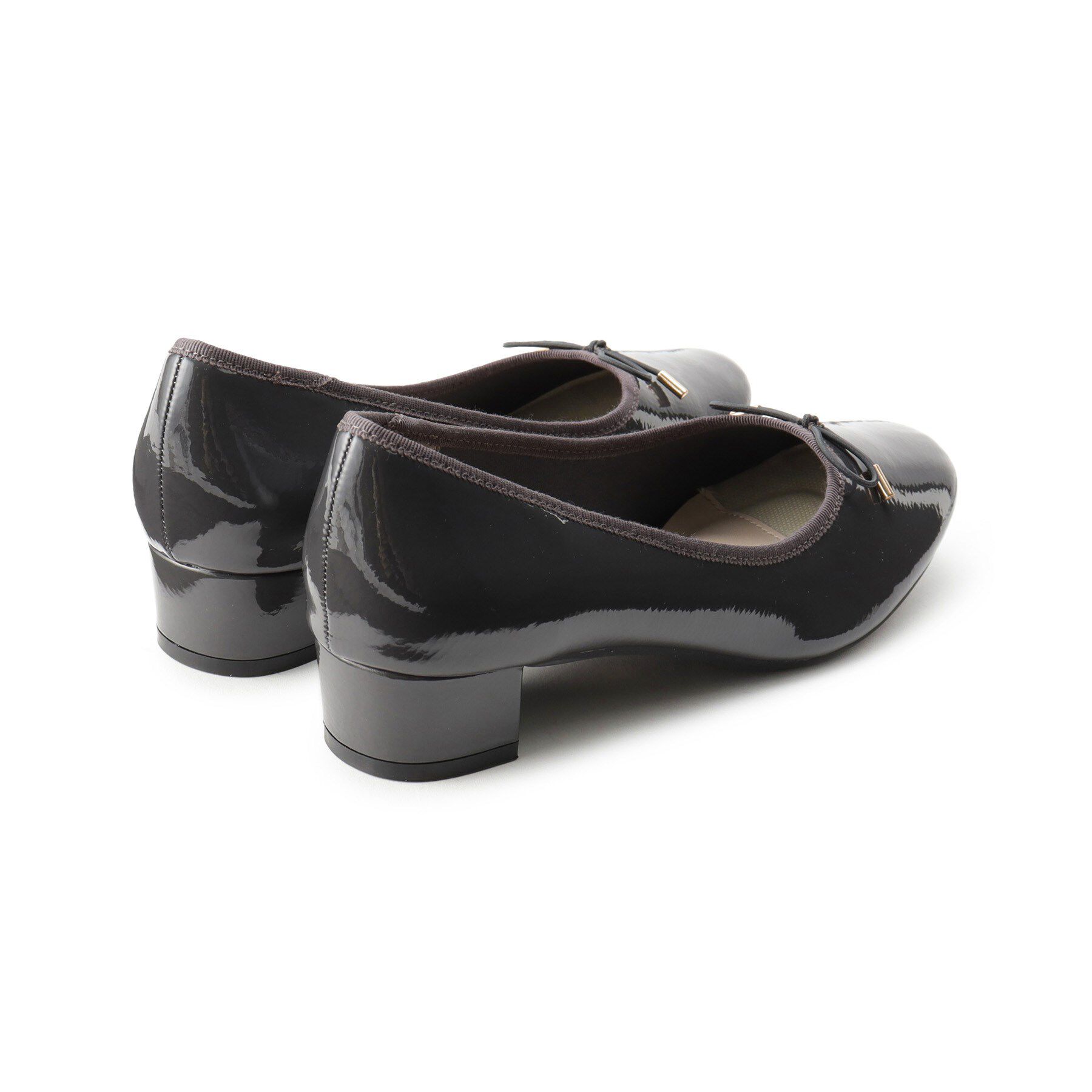 index「ラウンドトゥヒールバレエシューズ」|パンプス|