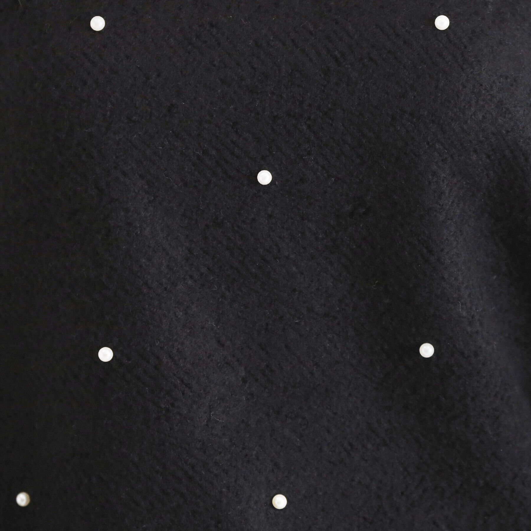 index「ツィード調起毛パールデザイントップス【洗濯機洗い可】」|Tシャツ・カットソー|