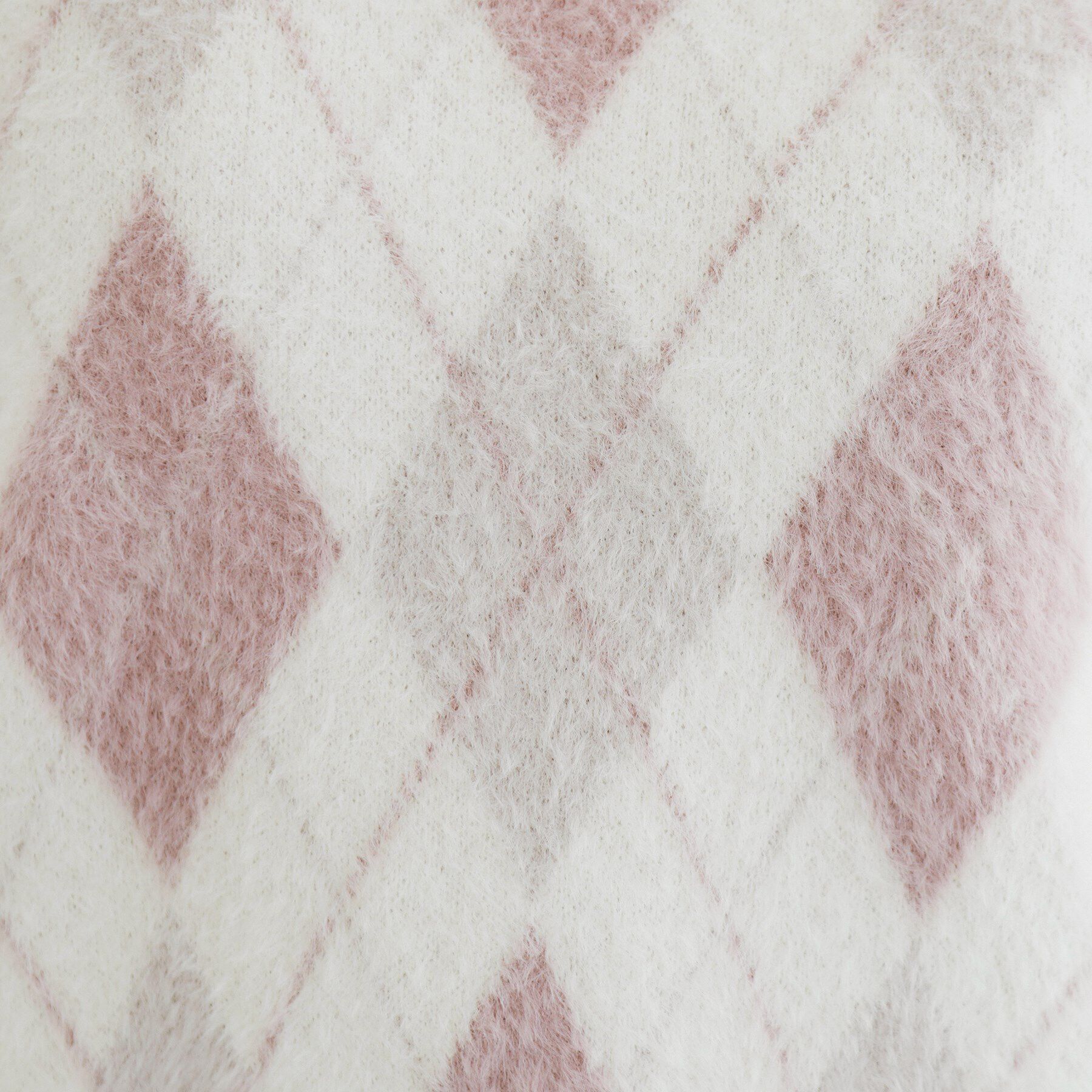 index「アーガイルチェックフェザーニット【洗濯機洗い可】」|ニット・セーター|