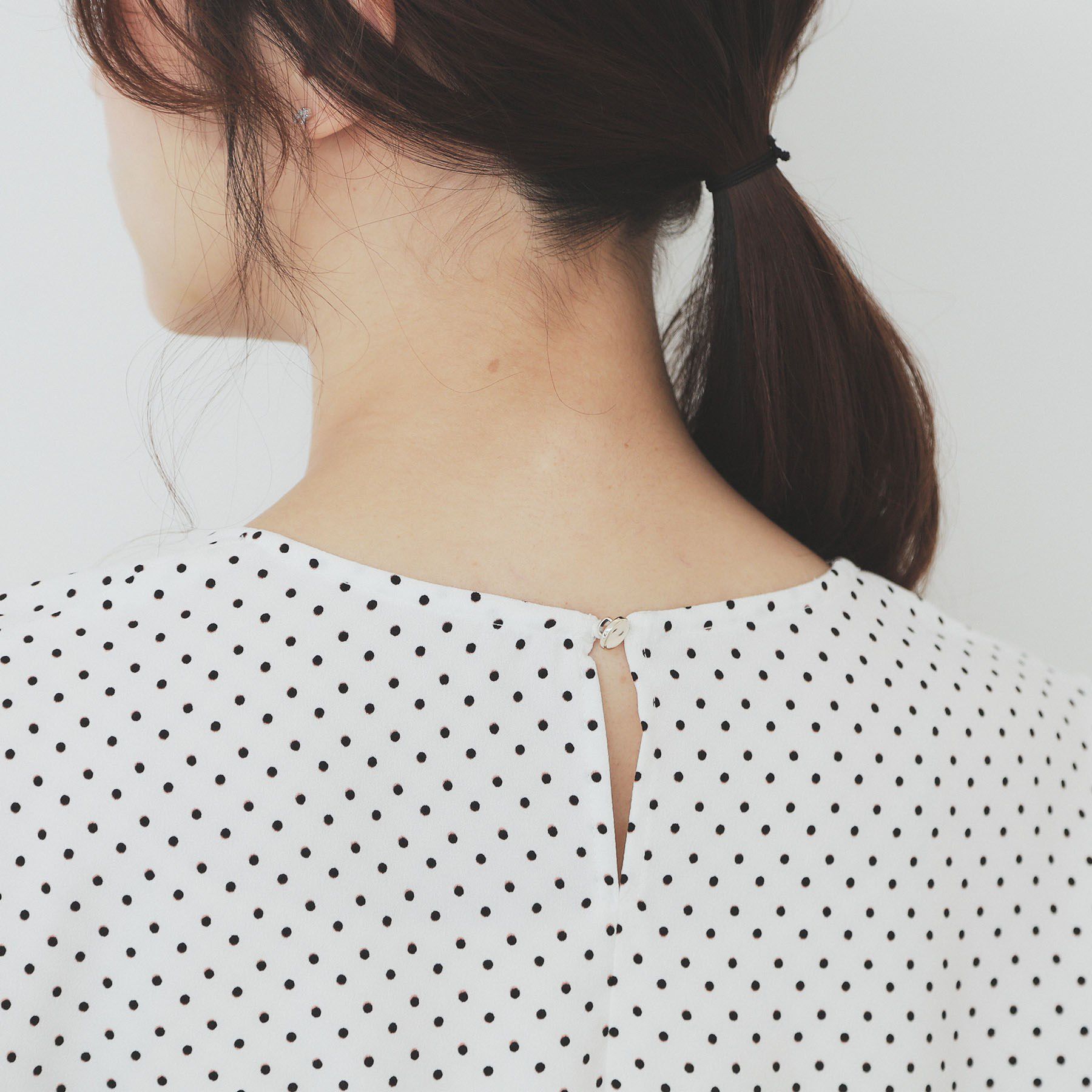 index「2WAYキーネックタックブラウス【洗濯機洗い可/防シワ】」|シャツ・ブラウス|