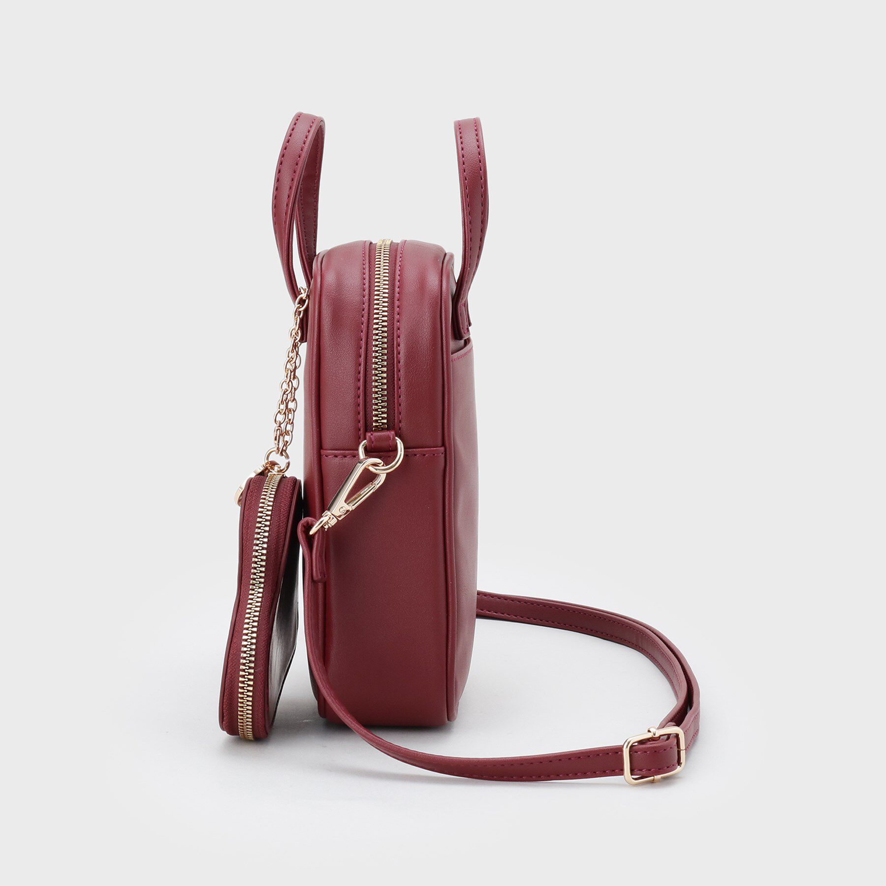 index「【2WAY】ハートポーチ付きミニショルダーバッグ」|ショルダー・メッセンジャー|