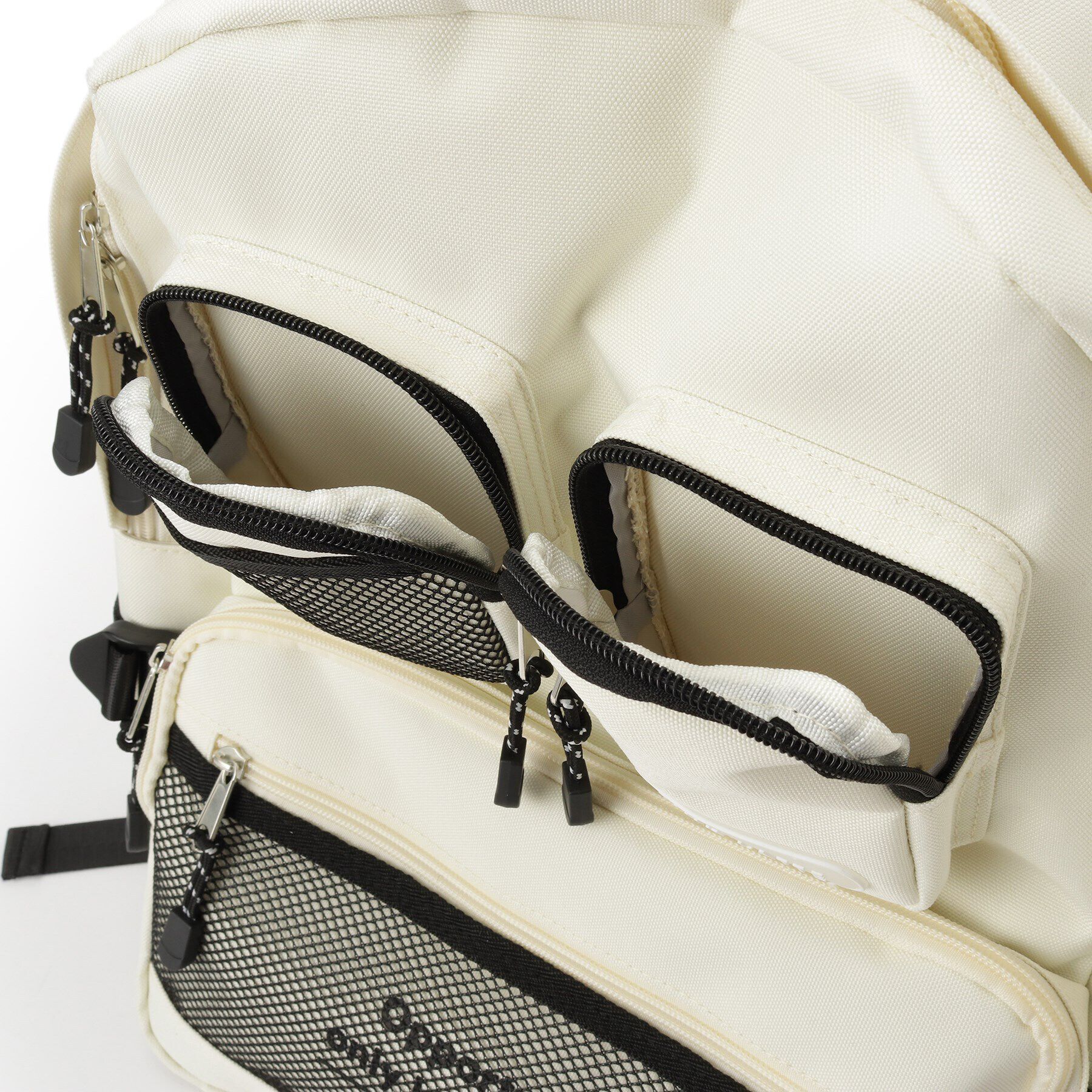 PINK-latte「【本体容量約14L】Wポケットリュック」|リュック|