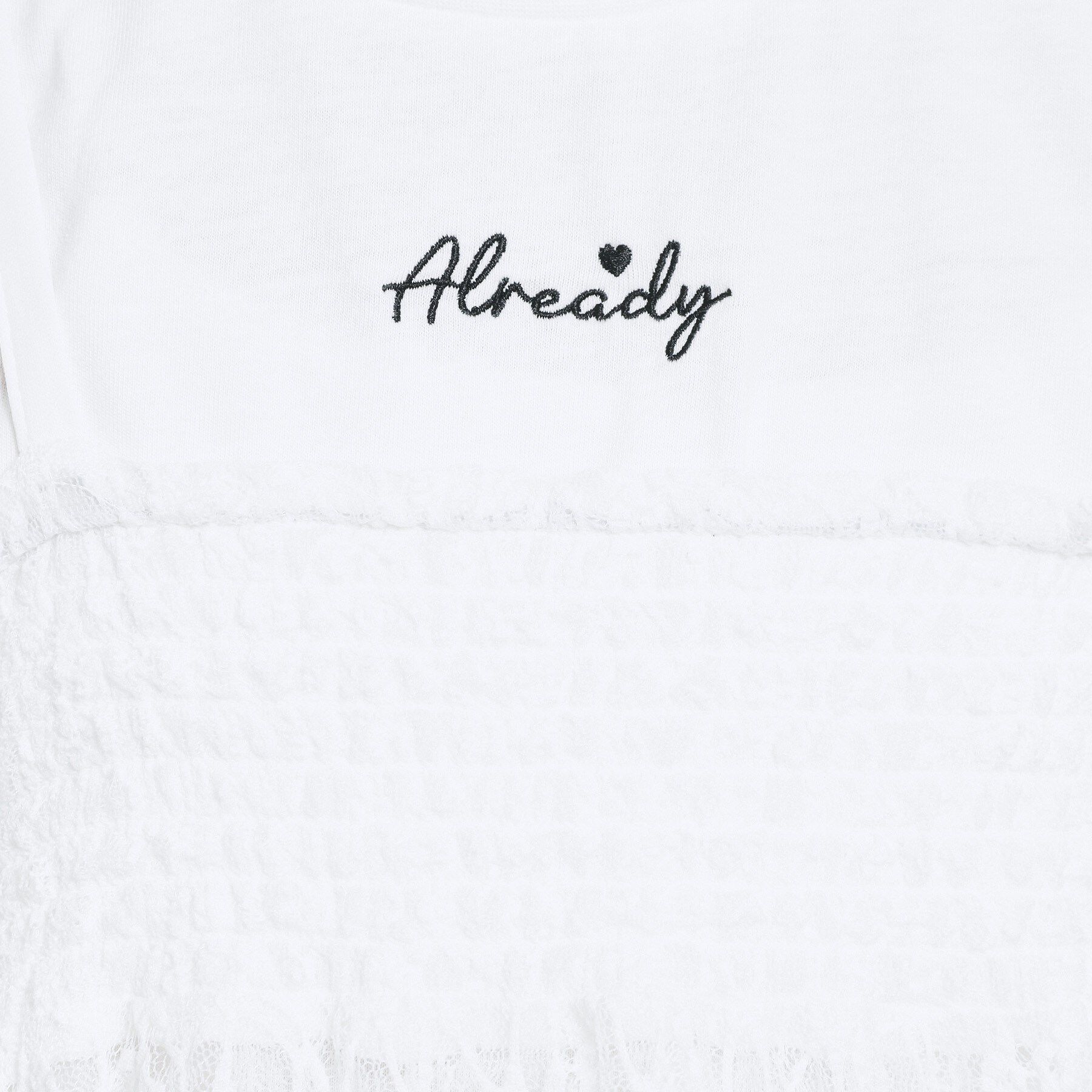 PINK-latte「【セットアイテム】2WAYレースビスチェ＋トップス」|Tシャツ・カットソー|