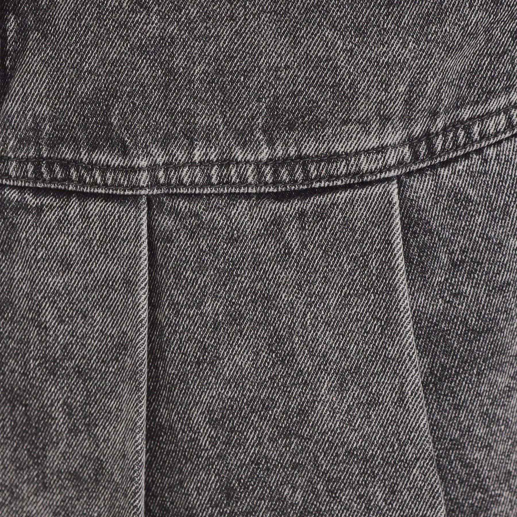 PINK-latte「デニム裾プリーツスカート」|スカート|