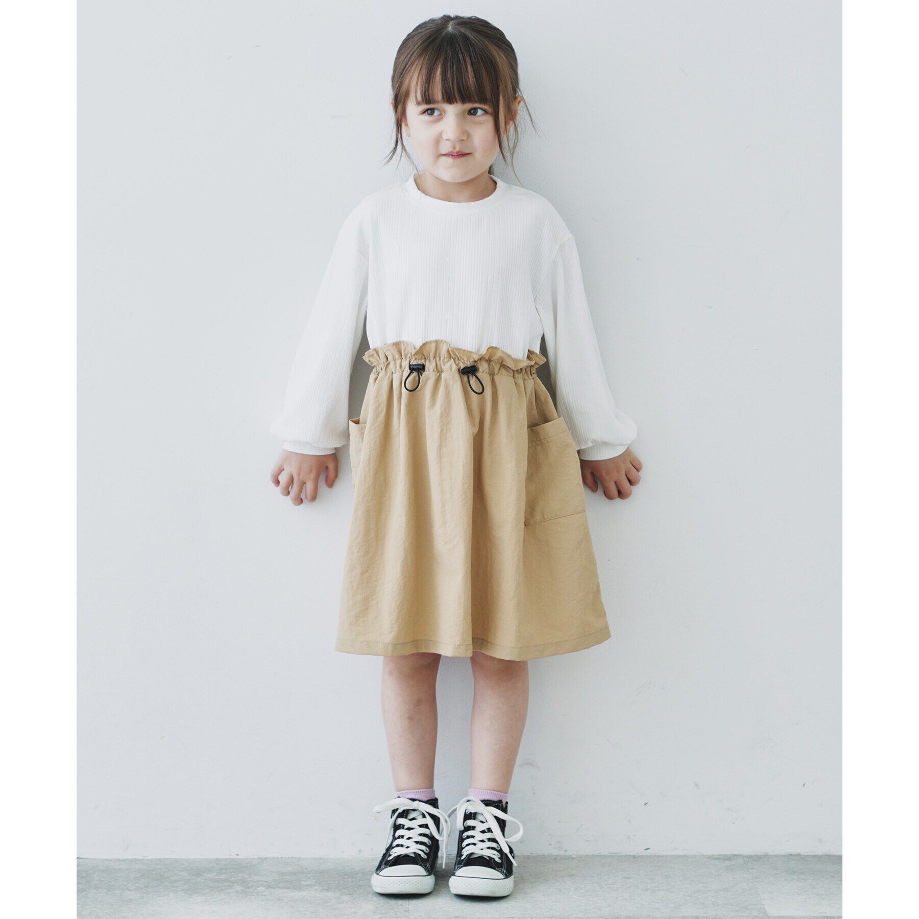 THE SHOP TK「【110-150/ママとおそろい】ナイロンドッキングワンピース」|ワンピース|