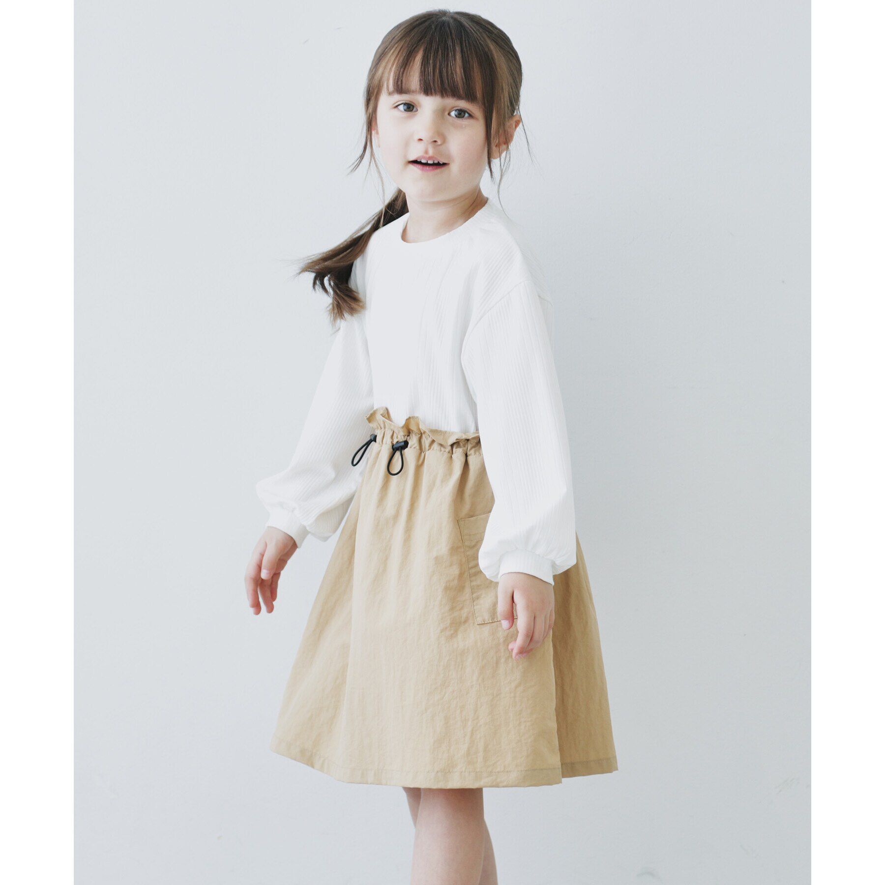 THE SHOP TK「【110-150/ママとおそろい】ナイロンドッキングワンピース」|ワンピース|