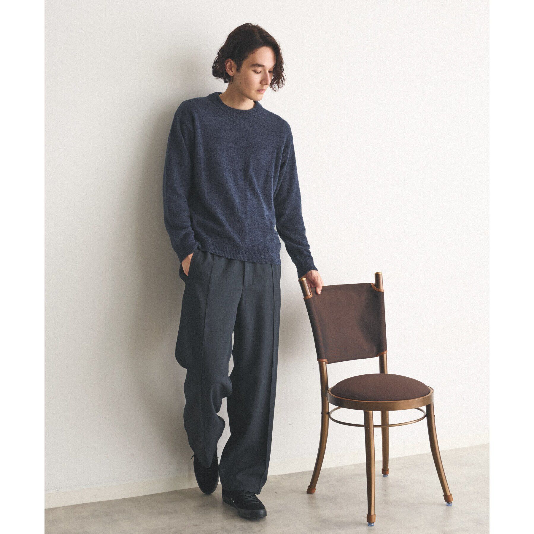 THE SHOP TK「フェザーヤーンニット」|ニット・セーター|