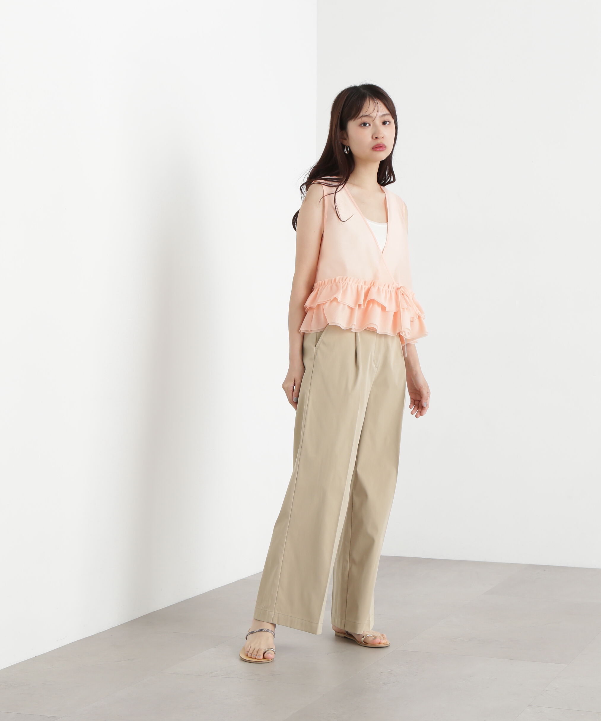  「タックワイドパンツ」|その他|