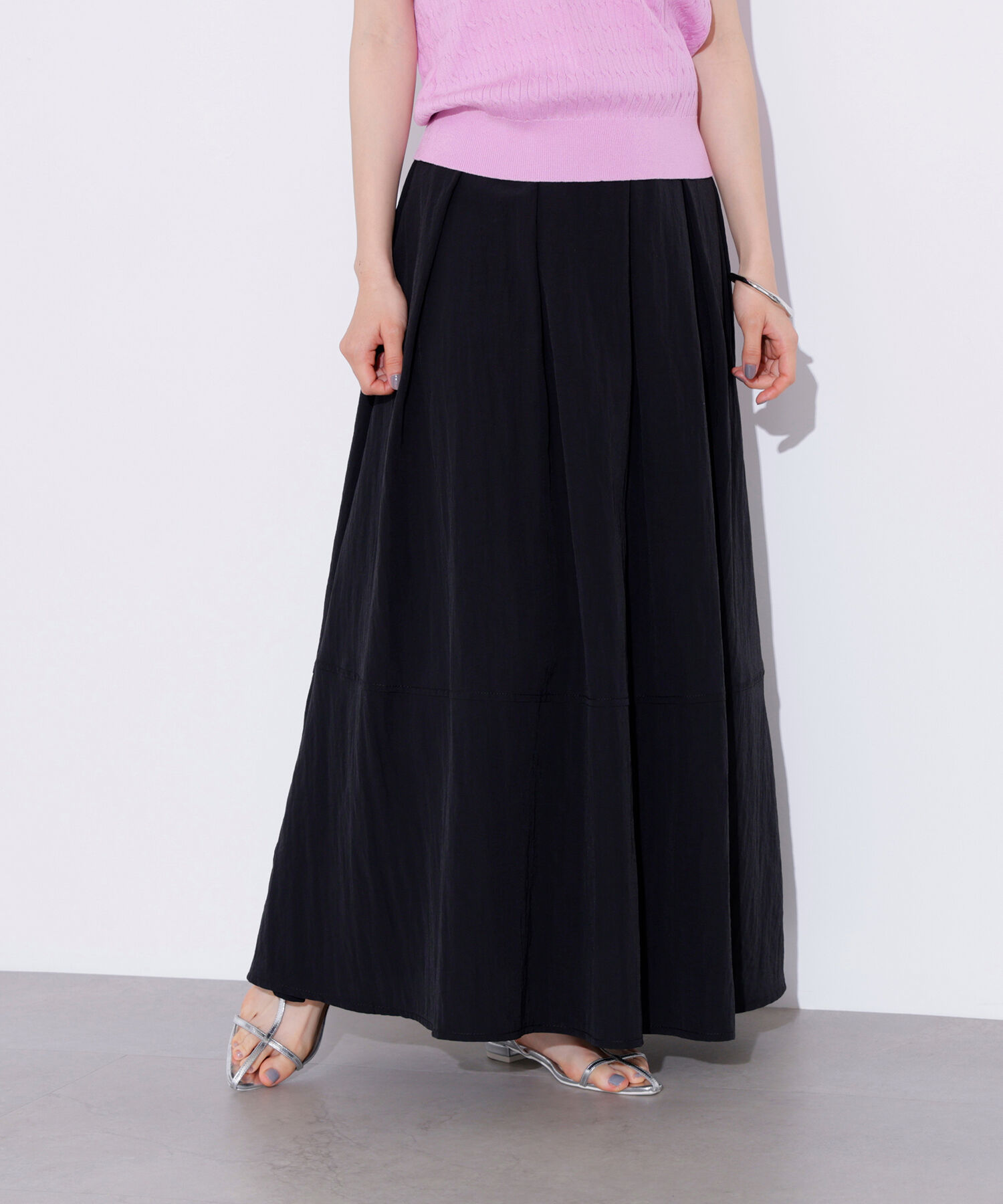  「ボリュームフレアスカート」|スカート|