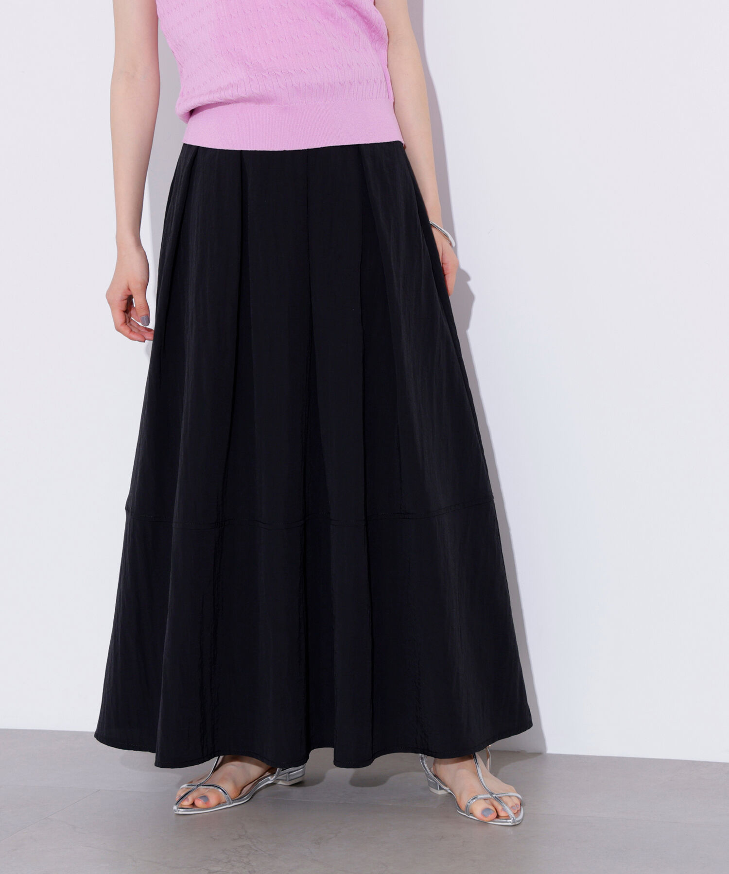  「ボリュームフレアスカート」|スカート|