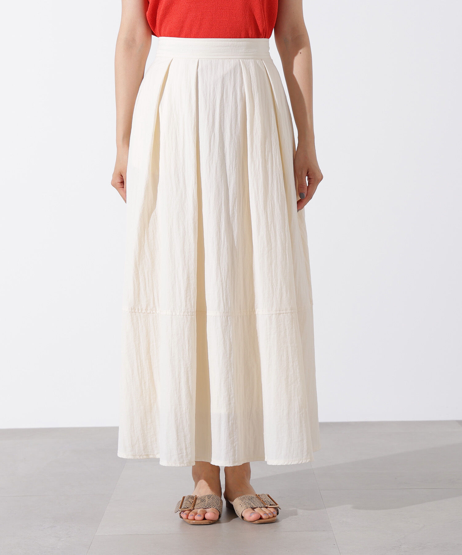  「ボリュームフレアスカート」|スカート|